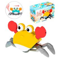 Brinquedo Jô-Jô Caranguejo Interativo Infantil Com Som Movimento E Sensor De Obstáculos