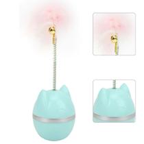 Brinquedo João Bobo Gato Com Pena e Sino Cat Interativo