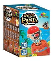 Brinquedo Jogo Barril Pula Pirata Crianca Infantil Diversao