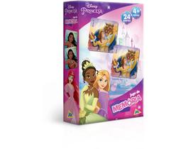 Brinquedo Jogo Da Memória Princesas Disney