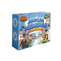Brinquedo Jogo Da Memória Profissões 24 Peças MDF +3 Anos Paper Toy