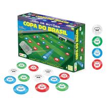 Brinquedo Jogo de Botão Futebol Copa Brasil 2 Times Completo - Junges Brinquedos