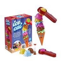 Brinquedo Jogo De Empilhar Sorvete Ice Cai Colorido Infantil