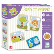 Brinquedo Jogo De Encaixe Onde Eu Estou Nig Brinquedos 0412