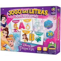 Brinquedo Jogo de Letras Princesas Disney Educativo c/ 52 pç - Mimo Toys