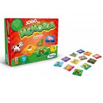 Brinquedo Jogo De Memória Animais 24 Pçs Madeira - Xalingo