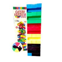 Brinquedo Jogo de Mesa Infantil Caiu Perdeu Pro Pedagógico 45 peças Pais&Filhos