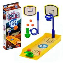 Brinquedo Jogo De Tabuleiro Mini Sports Basquete Polibrinq