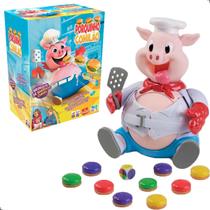 Brinquedo Jogo Desafio Do Porquinho Comilão Explode Porcão