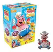Brinquedo Jogo Desafio Do Porquinho Comilão Explode Porcão