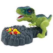 Brinquedo Jogo Dino Ataque Surpresa Colete os Ovos Zoop Toys
