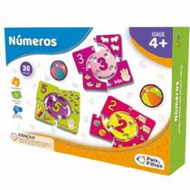Brinquedo Jogo Educativo Pedagógico Escolar Números 30 Peças Brinquedo Jogo Educativo Pedagógico Escolar Números 30 Peças