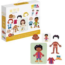 Brinquedo Jogo Infantil Me Vista Criança Autismo Presente Menino Menina 3 4 5 6 anos Terapia Austista TEA