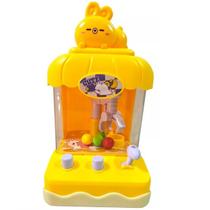 Brinquedo Jogo Maquina Pega Bolinhas Amarelo