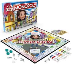 Brinquedo Jogo Ms Monopoly E8424 Hasbro Hasbro Gaming Jogo Ms Monopoly Vermelho/brando E Azul