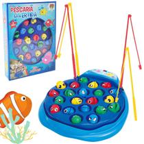 Brinquedo Jogo Pega Peixe Pesca Maluca Divertida Infantil - DM Toys Presentes