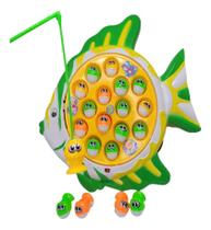 Brinquedo Jogo Pega Peixe Pesca Maluca Pescaria Infantil DTE0367