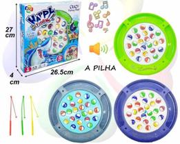Brinquedo Jogo Pesca Peixe Infantil Pescaria Maluca
