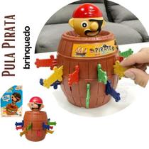 Brinquedo jogo Pula Pirata Jump Pequeno - 16 Peças divertido interativo presentear - Toys&Toys