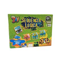 Brinquedo Jogo Sequência Lógica Estações Do Ano 12 Peças Em