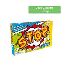 Brinquedo Jogo Stop Educativo Diversão Família Filhos Amigos Pedagogia