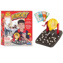 Brinquedo Jogo Super Bingo Com 48 Cartela Roleta Lugo Globo.