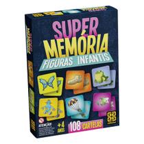 Brinquedo Jogo Supermemoria Figuras Infantis Grow - 02646