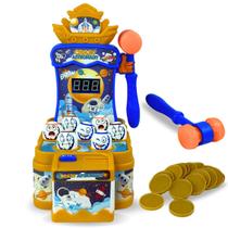 Brinquedo Jogo Toupeira Astronauta Louco Com Luz e Som - Castela Brinquedo Jogo Toupeira Astronauta Louco Com Luz e Som - Castela