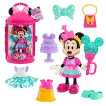 Brinquedo Just Play Minnie Mouse - Moda Fabulosa com Acessórios