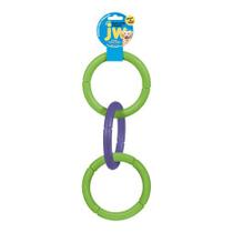 Brinquedo jw invincible chains grande verde p/ cães