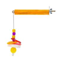 Brinquedo Kakatoo Bica Pedra Badalo com Poleiro para Pássaros - Cores Sortidas Brinquedo Kakatoo Bica Pedra Badalo com Poleiro para Pássaros - Cores Sortidas