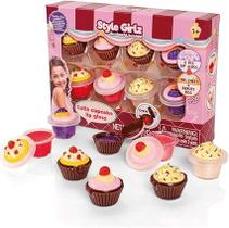 Brinquedo Kit 8 Cupcake Infantil Gloss Estilo Girls Kids Hidratante Labial Brilhante Meninas Batom Lábios Brilho Divertido Maquiagem Segura Lavável Brinquedo Kit 8 Cupcake Infantil Gloss Estilo Girls Kids Hidratante Labial Brilhante Meninas Batom Lábios Brilho Divertido Maquiagem Segura Lavável