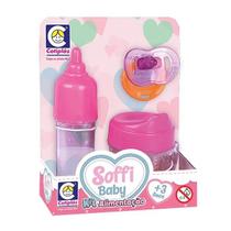 Brinquedo KIT Alimentação SOFFY BABBY Cotiplas