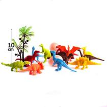 Brinquedo KIT Animais de Plástico 16 Peças Jurássicos - 48023 - ARK Brinquedos