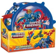 Brinquedo Kit Bandinha Batman E Super Amigos Da Fun