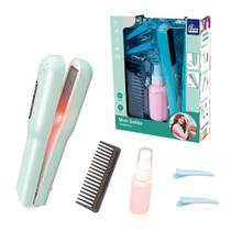 Brinquedo Kit Beleza Mini Salão Infantil Chapinha Acessórios Brinquedo Kit Beleza Mini Salão Infantil Chapinha Acessórios