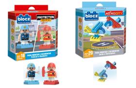 Brinquedo Kit Bloco De montar Boneco Colecionavel Blocz Estilo Lego Menino e Menina Brinquedo Kit Bloco De montar Boneco Colecionavel Blocz Estilo Lego Menino e Menina