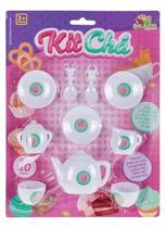 Brinquedo Kit Chá Infantil Cozinha Com 10 Peças