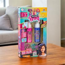 Brinquedo Kit Colorir o Cabelo Infantil Make Brinq Duo Color