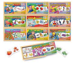 Brinquedo Kit Com 10 Jogos De Memorias