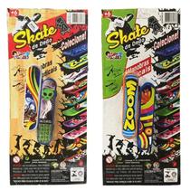 Brinquedo Kit Com 4 Skates De Dedo Plástico Sortidos