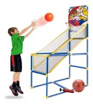 Brinquedo Kit Completo Cesta De Basquete Infantil Aro Bola Brinquedo Kit Completo Cesta De Basquete Infantil Aro Bola