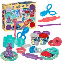 Brinquedo Kit Confeitaria Massinha De Modelar Stitch Disney Com Acessórios Brinquedo Kit Confeitaria Massinha De Modelar Stitch Disney Com Acessórios