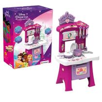 Brinquedo Kit Cozinha Infantil Petit Chef Princesas Completa E Forninho - Xalingo