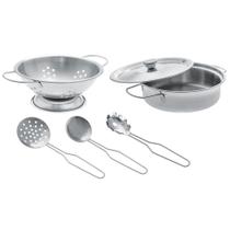 Brinquedo Kit Cozinha Inox Diversão na Cozinha 8902 Braskit