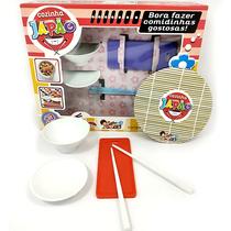 Brinquedo Kit Cozinha Japonesa 7 Peças - Mini Toys