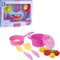 Brinquedo Kit Cozinha Miyo Cotiplás Rosa 2545 3+