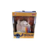 Brinquedo Kit De Artes Com Stitch De Pvc E Canetinhas Disney Brinquedo Kit De Artes Com Stitch De Pvc E Canetinhas Disney
