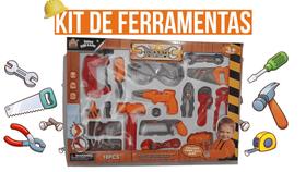 Brinquedo Kit De Ferramentas 18 peças Tools Set-Happy Game Brinquedo Kit De Ferramentas 18 peças Tools Set-Happy Game