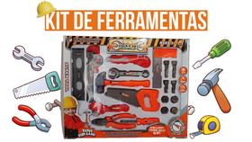 Brinquedo Kit De Ferramentas 18 peças Tools Set-Super Power